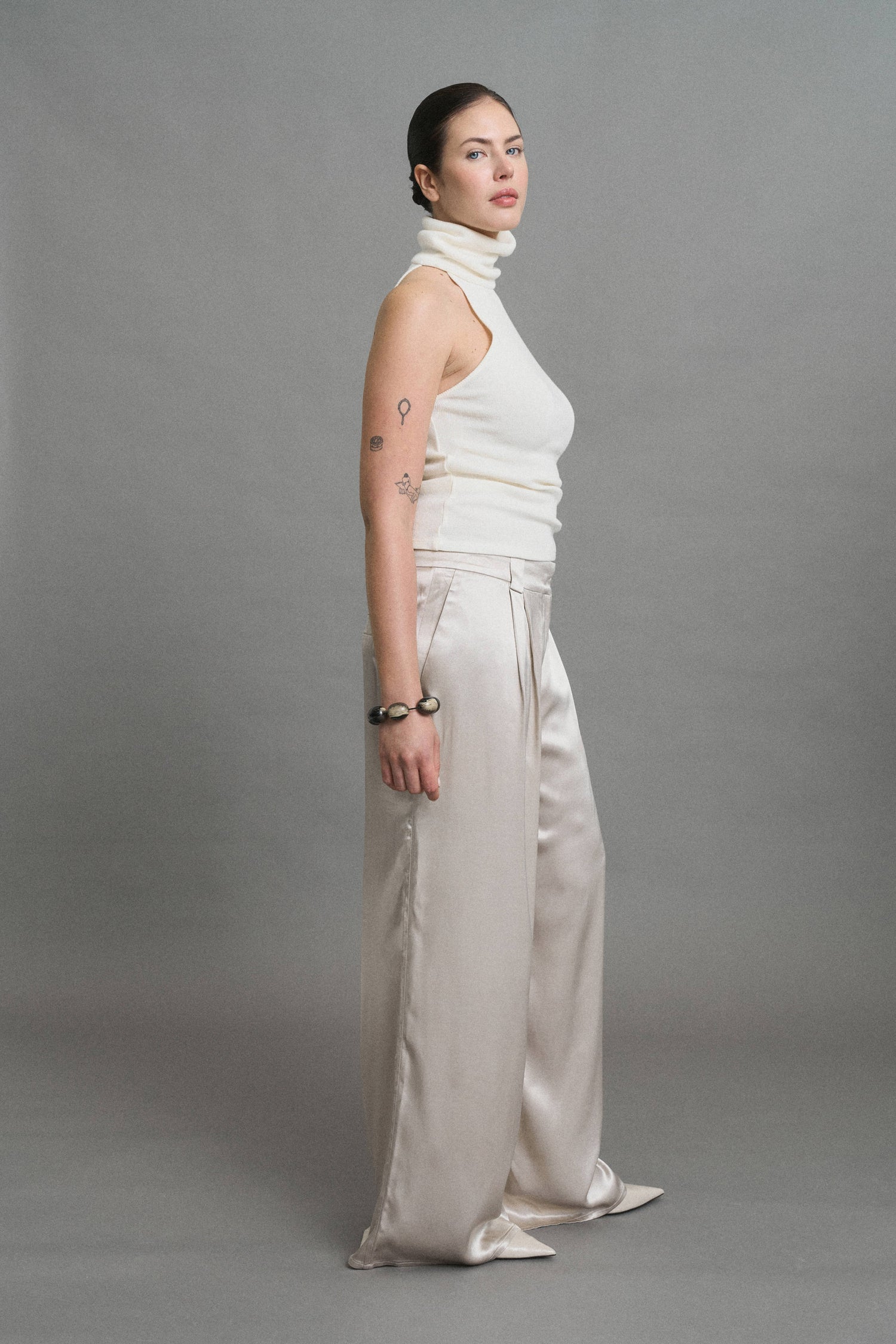 Carla Satin Trousers